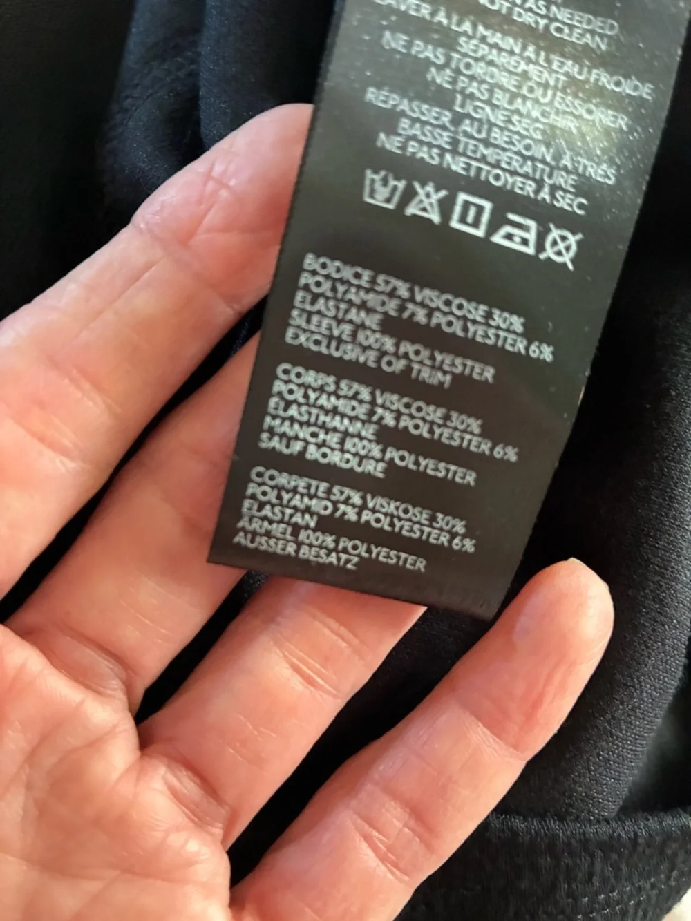 Maeve Black Bodice Top with White Sheer Balloon Sleeves - Picture 6 of 7